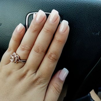 Organic Nail Bar - Jamie did an incredible job with my ombré light pink to white nails for my bridal shower! - Nail Salons Near Me - Tustin, California