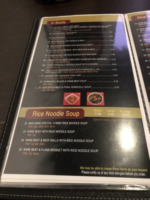 Menu photo 4 Pho Binh Minh Vietnamese Cuisine Hamilton, ON Menu photo 4 Pho Binh Minh Vietnamese Cuisine Hamilton, ON