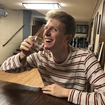 Laws Whiskey House - My friend - see how happy he is after having completed the tour! You can see it in the eyes. - Distilleries Near Me - Denver, Colorado