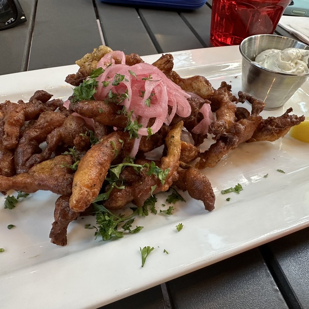 MeeT - Oyster mushroom calamari - Burgers Near Me - Vancouver, British Columbia MeeT - Oyster mushroom calamari - Burgers Near Me - Vancouver, British Columbia