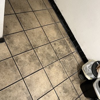 The Char Market - Black floor bathroom - Sandwiches Near Me - Carmichael, California