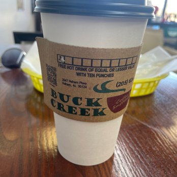 Buck Creek Coffee House - Bama burlee.... Soooo worth the visit! - Cafes Near Me - Pelham, Alabama Buck Creek Coffee House - Bama burlee.... Soooo worth the visit! - Cafes Near Me - Pelham, Alabama