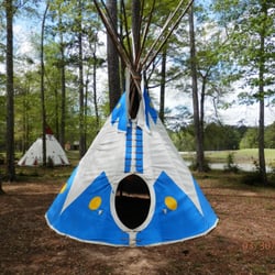 Lake Tombigbee Campgrounds - Tipi Rentals Available