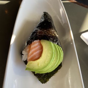 Arigato Sushi - Salmon & Avocado Hand Roll - Japanese Near Me - San Luis Obispo, California