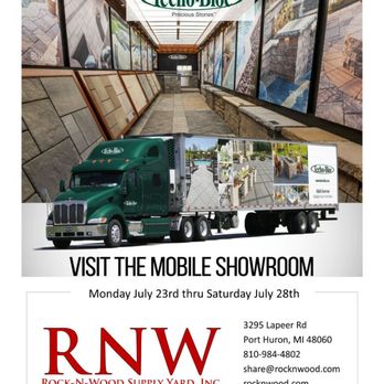 Rock-N-Wood Supply Yard - Techo-Bloc will have their mobile showroom here July 23rd - July 28th. Come check it out! - Landscaping Near Me - Port Huron, Michigan Rock-N-Wood Supply Yard - Techo-Bloc will have their mobile showroom here July 23rd - July 28th. Come check it out! - Landscaping Near Me - Port Huron, Michigan