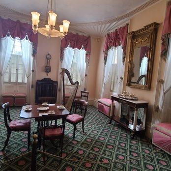 Owens-Thomas House & Slave Quarters - Women's social room to gather while the men are smoking their cigars and drinking whiskey - Museums Near Me - Savannah, Georgia Owens-Thomas House & Slave Quarters - Women's social room to gather while the men are smoking their cigars and drinking whiskey - Museums Near Me - Savannah, Georgia