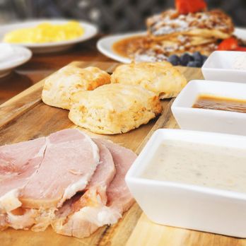 Farm Bell Kitchen - Scratch-made biscuit board with Virginia ham + various toppings - Southern Near Me - Charlottesville, Virginia Farm Bell Kitchen - Scratch-made biscuit board with Virginia ham + various toppings - Southern Near Me - Charlottesville, Virginia