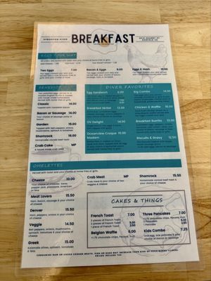 Menu photo 6 Oceanview Diner Norfolk, VA