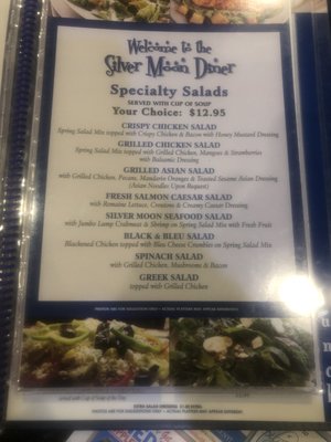 Menu photo 8 Silver Moon Diner Middle River, MD