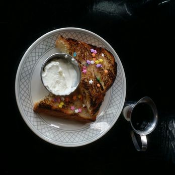 Corvus & Company - Special of the day: Australian unicorn toast. - Cocktail Bars Near Me - Seattle, Washington Corvus & Company - Special of the day: Australian unicorn toast. - Cocktail Bars Near Me - Seattle, Washington
