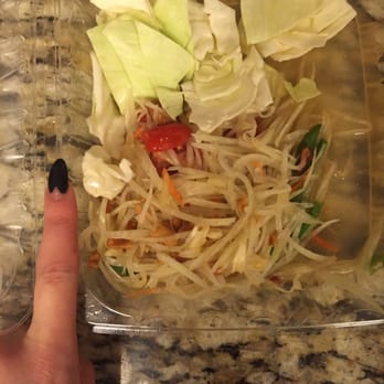 Lung Yai Thai Tapas - $10 papaya salad? It's like 1/2 cup and no shrimp - Tapas/Small Plates Near Me - Miami, Florida Lung Yai Thai Tapas - $10 papaya salad? It's like 1/2 cup and no shrimp - Tapas/Small Plates Near Me - Miami, Florida