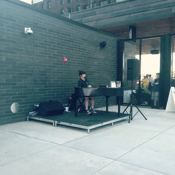 CHS Field - Outside the park was a little stage with a cool guy entertaining people at the gate! - Stadiums & Arenas Near Me - Saint Paul, Minnesota CHS Field - Outside the park was a little stage with a cool guy entertaining people at the gate! - Stadiums & Arenas Near Me - Saint Paul, Minnesota