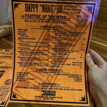 Blood Bros. BBQ - Menu - Barbeque Near Me - Bellaire, Texas