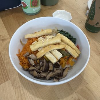 Two Little Dumplings - Vegan Bibimbop with Tofu - Taiwanese Near Me - Slingerlands, New York