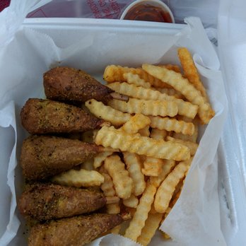 The Wing Bar - Lemon pepper vings combo with crinkle fries - Chicken Wings Near Me - Atlanta, Georgia