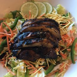 Portabella Mushroom Asian Noodle Salad