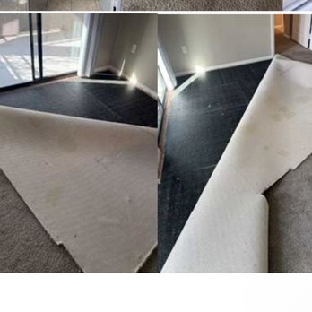 The Paramount by Picerne - the stains that you see UNDER the carpet is what they claim costs $1,400+ - Apartments Near Me - Las Vegas, Nevada