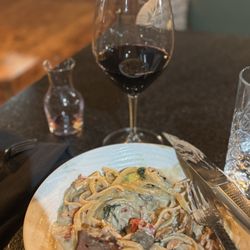 Origen - Malbec paired nice with the pasta