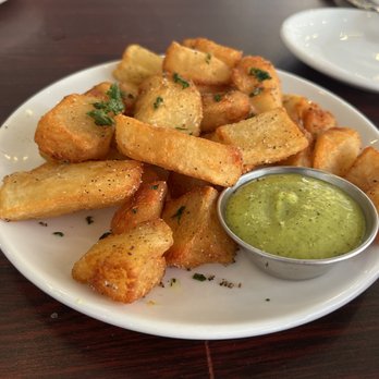 Park Bistro - Crispy Potatoes: herb aioli, crispy parsley - Desserts Near Me - Lafayette, Louisiana