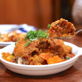 Szechuan House - Steamed ribs and pumpkin with meshed rice powder 粉蒸排骨 ($16.95) – spicier than before but not as good. - Chinese Near Me - Hamilton, New Jersey Szechuan House - Steamed ribs and pumpkin with meshed rice powder 粉蒸排骨 ($16.95) – spicier than before but not as good. - Chinese Near Me - Hamilton, New Jersey