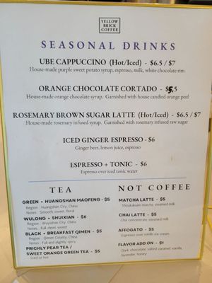 Menu photo 7 Yellow Brick Coffee Tucson, AZ