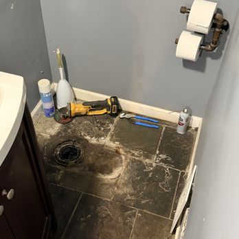 New Era Home Renovations - Cleared drain pipe, installed new wax ring, seated toilet, calked, and cleaned everything when done. - Handyman Near Me - Newark, New Jersey New Era Home Renovations - Cleared drain pipe, installed new wax ring, seated toilet, calked, and cleaned everything when done. - Handyman Near Me - Newark, New Jersey