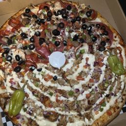 14" Lg Chicken Kebab Pizza 14" Lg Chicken Kebab Pizza