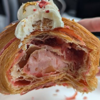 Nantucket Baking - Strawberry Croissant Interior - Bakeries Near Me - Grand Rapids, Michigan