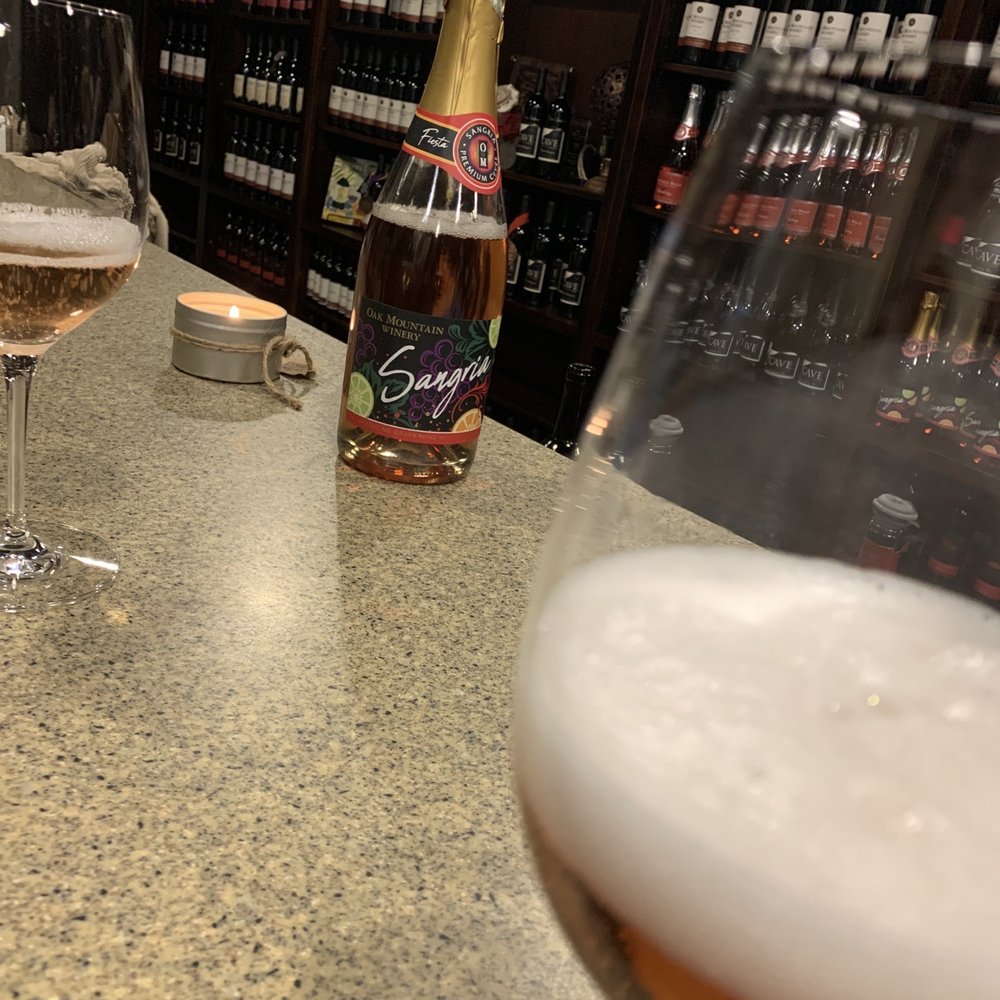 Oak Mountain Winery - First taste of the Sangria - Wineries Near Me - Temecula, California