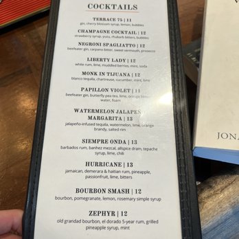 The Terrace - Cocktail menu! - Venues & Event Spaces Near Me - Buffalo, Delaware The Terrace - Cocktail menu! - Venues & Event Spaces Near Me - Buffalo, Delaware