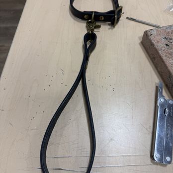 Tandy Leather - I'm pretty proud of my collar and leash - Arts & Crafts Near Me - Round Rock, Texas