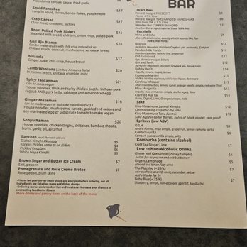 Wooden Bar - Noodles Near Me - Worcester, Massachusetts