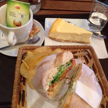 L'Arobase - Bagels Brookyln - cheescakes nature - the vert. Pour 9,50€. - Coffee & Tea Near Me - Paris, 75