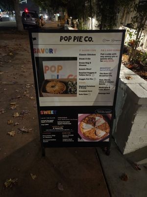 Menu photo 6 Pop Pie Carlsbad, CA