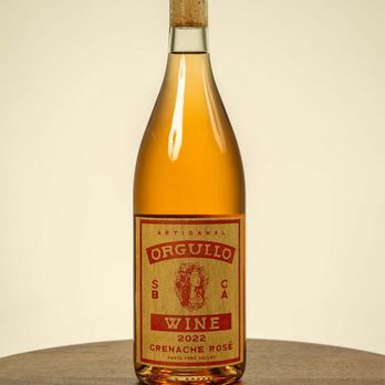 Orgullo Wine - 2022 Grenache Rosé - Wine Tasting Room Near Me - Santa Barbara, California Orgullo Wine - 2022 Grenache Rosé - Wine Tasting Room Near Me - Santa Barbara, California
