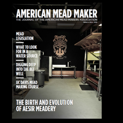 Aesir Meadery - Cover Story for the American Mead Makers Journal Fall 2013 issue!