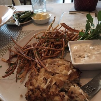 Silver Fork - Best crab cake EVER! - New American Near Me - Manchester, Vermont Silver Fork - Best crab cake EVER! - New American Near Me - Manchester, Vermont