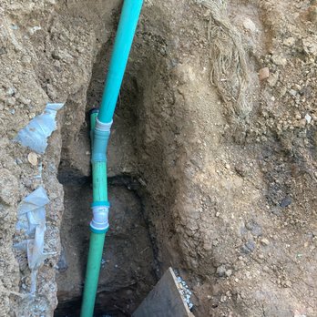 Express Plumbing - finished sewer connection - Plumbing Near Me - San Mateo, California