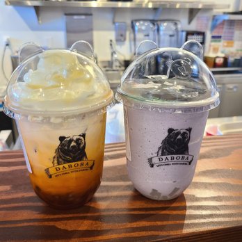 Daboba - Thai milk tea with Boba & Taro Smoothie with coconut jelly - Bubble Tea Near Me - Santee, California Daboba - Thai milk tea with Boba & Taro Smoothie with coconut jelly - Bubble Tea Near Me - Santee, California