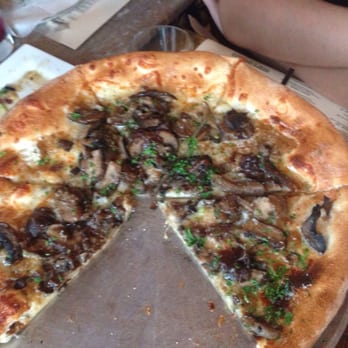 Ottava Via - Fungi pizza. Very generous with the mushrooms. - Pizza Near Me - Detroit, Michigan Ottava Via - Fungi pizza. Very generous with the mushrooms. - Pizza Near Me - Detroit, Michigan