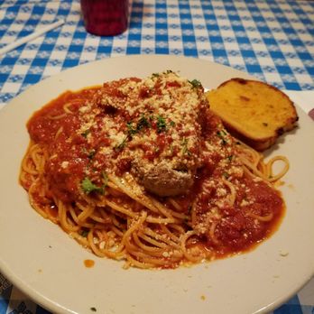 Casa Della Nonna - Your basic spaghetti and meatballs,  so good! And enough left for tomorrow's breakfast. - Italian Near Me - Severn, Maryland