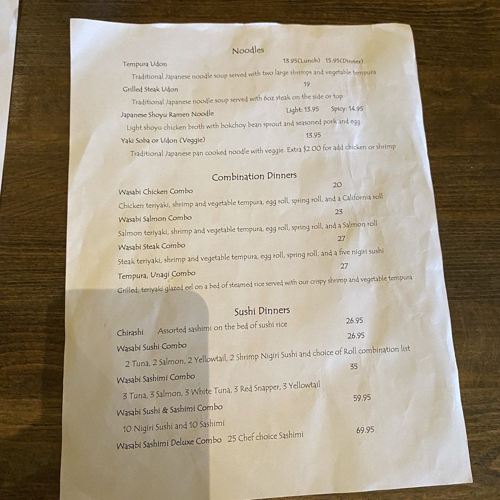 Menu 1 Menu 1