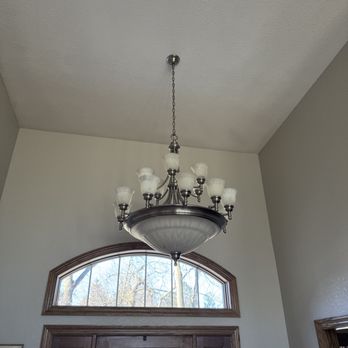 Spark Shark - Old chandelier - Electricians Near Me