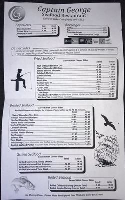 Menu photo 7 Captain George Seafood Rockingham, NC Menu photo 7 Captain George Seafood Rockingham, NC