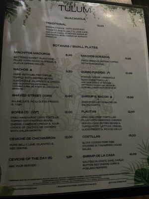 Menu photo 4 Tulum Mexican Cuisine Somerville, MA