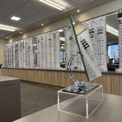 The California Eye Institute - Wall of frames options     @EyeWearCenter #CEI