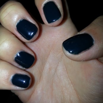 TenTen Salon Spa - 20mins after gel nail care. Yes it was gel. - Day Spas Near Me - Los Angeles, California