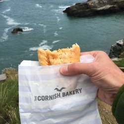 The Cornish Bakery - A snack for Tintagel.