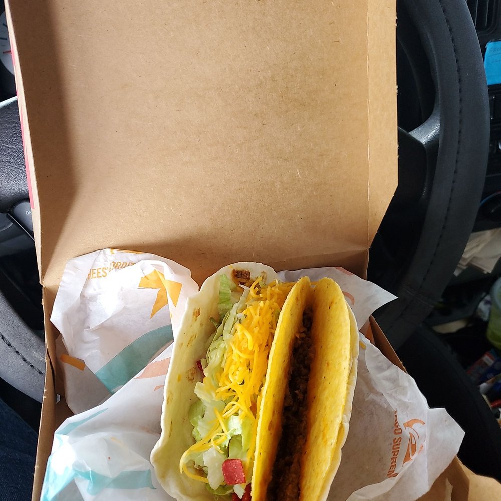 New taco style, they put filling inside the outer soft shell I stead of the inner, guiness new specialty taco. New taco style, they put filling inside the outer soft shell I stead of the inner, guiness new specialty taco.