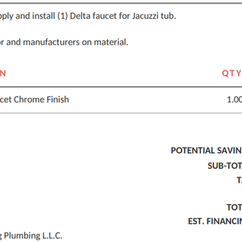 Clarksburg Plumbing - $1600 for a builders grade faucet.  Criminal - Plumbing Near Me - Germantown, Maryland